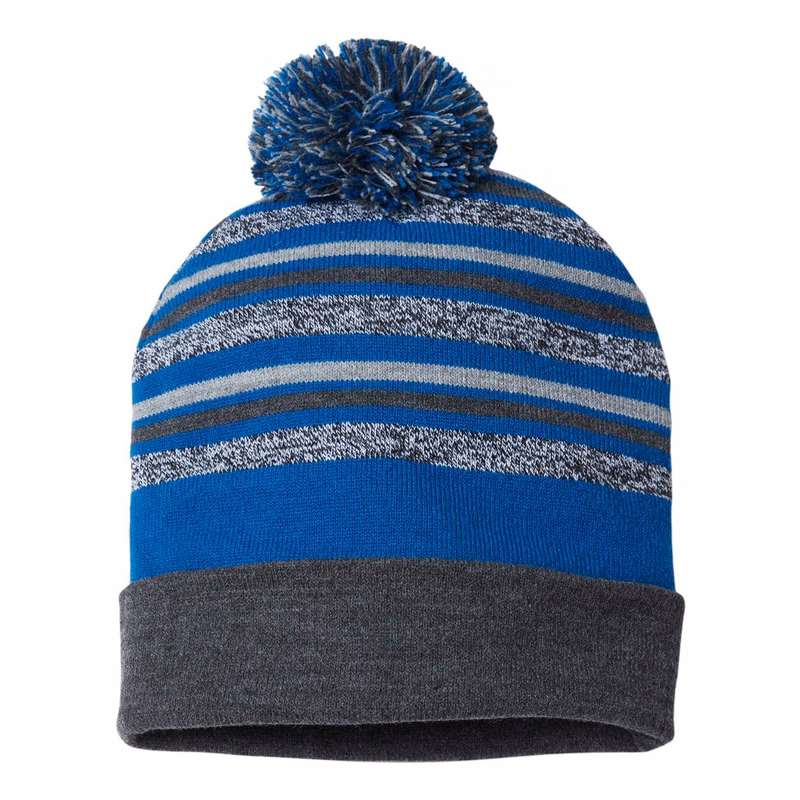 USA-Made Striped Beanie - RKL12