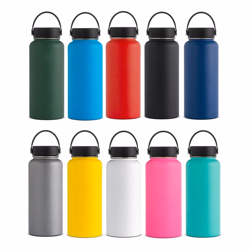 32 Oz Water Bottle Handle Lid