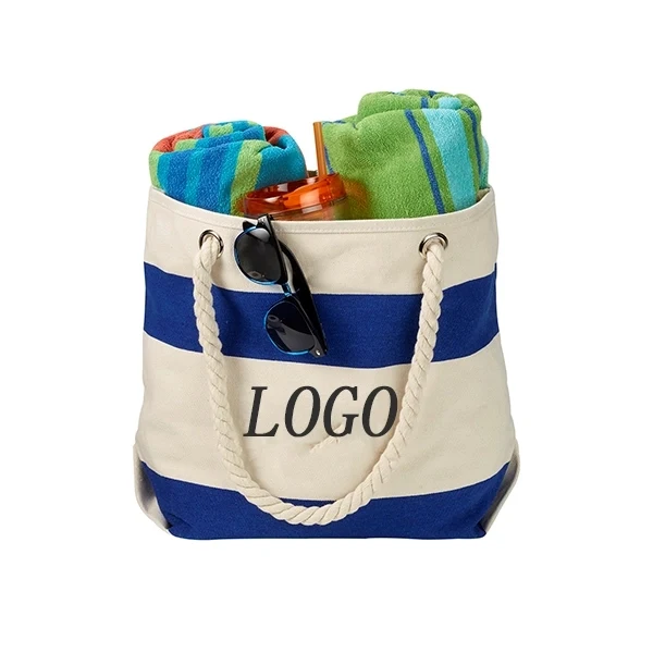 16 Oz. Portsmouth Cotton Canvas Boat Tote 1