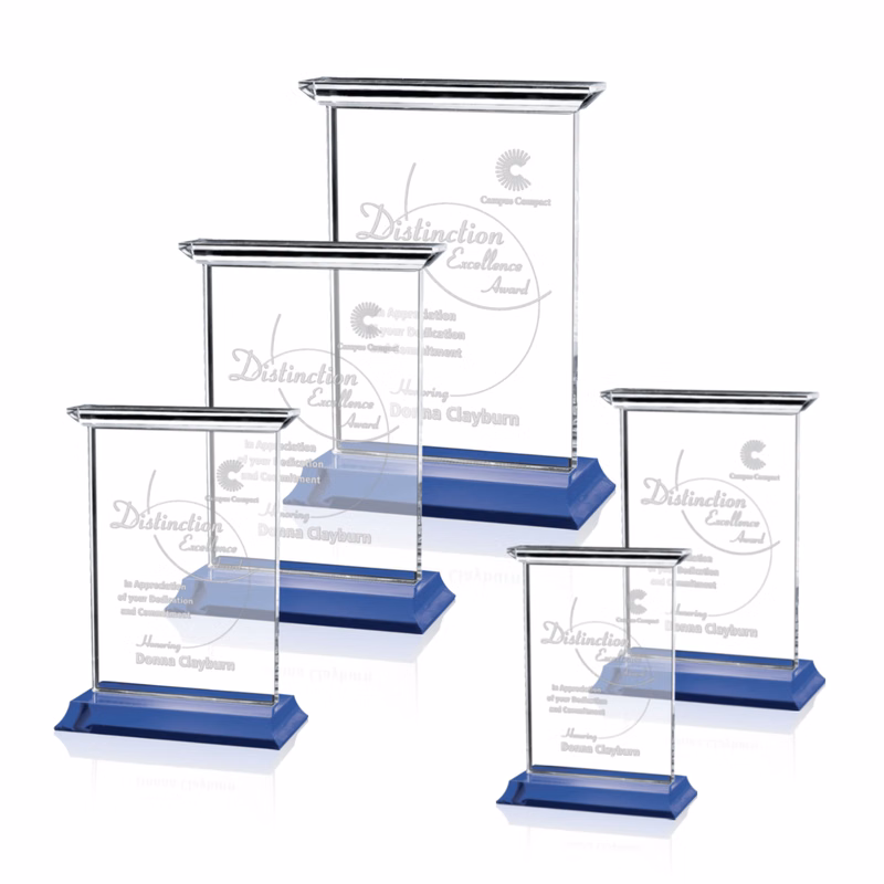 Tobermory Award - Blue (Vertical)