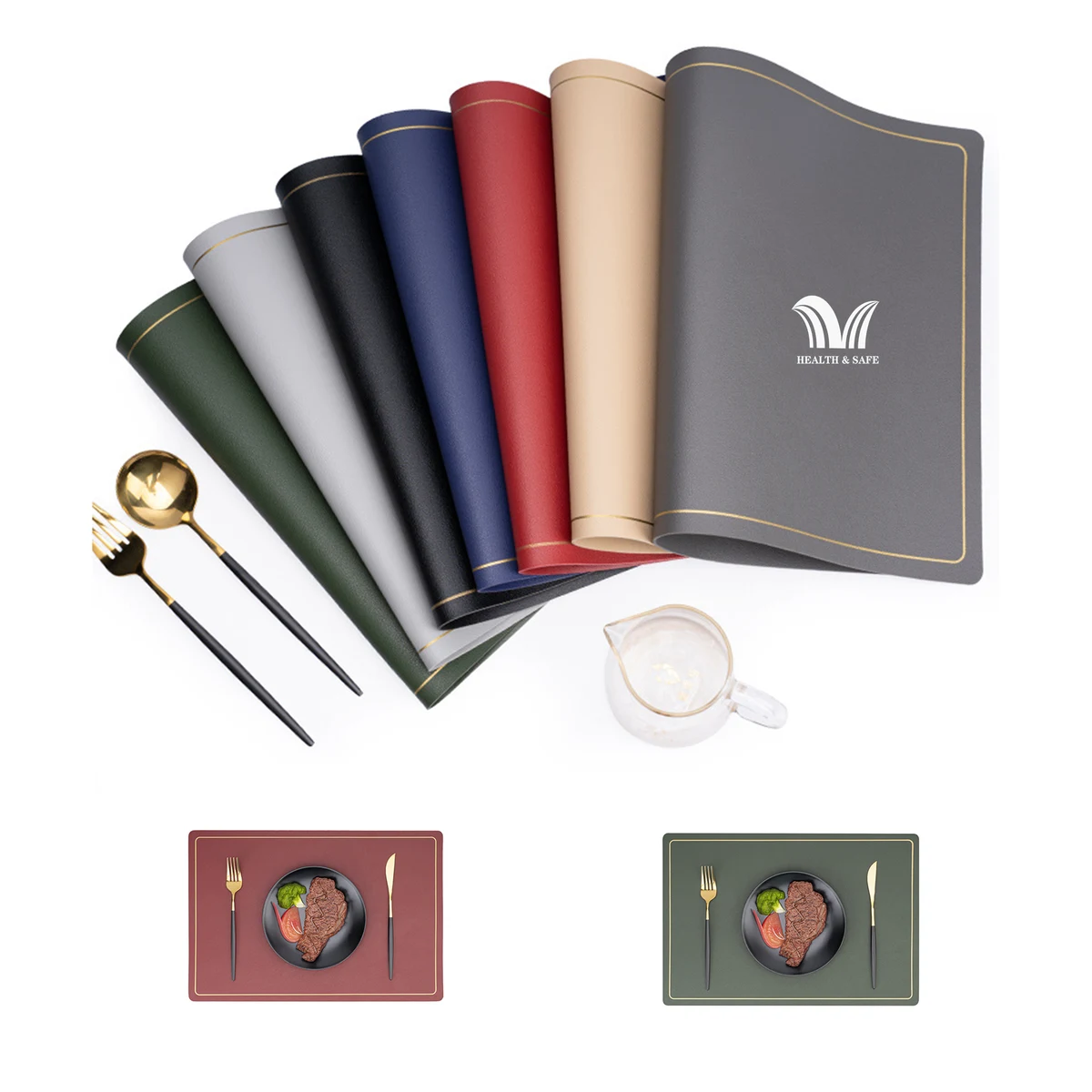 Placemats PU Dining Table Mat 1