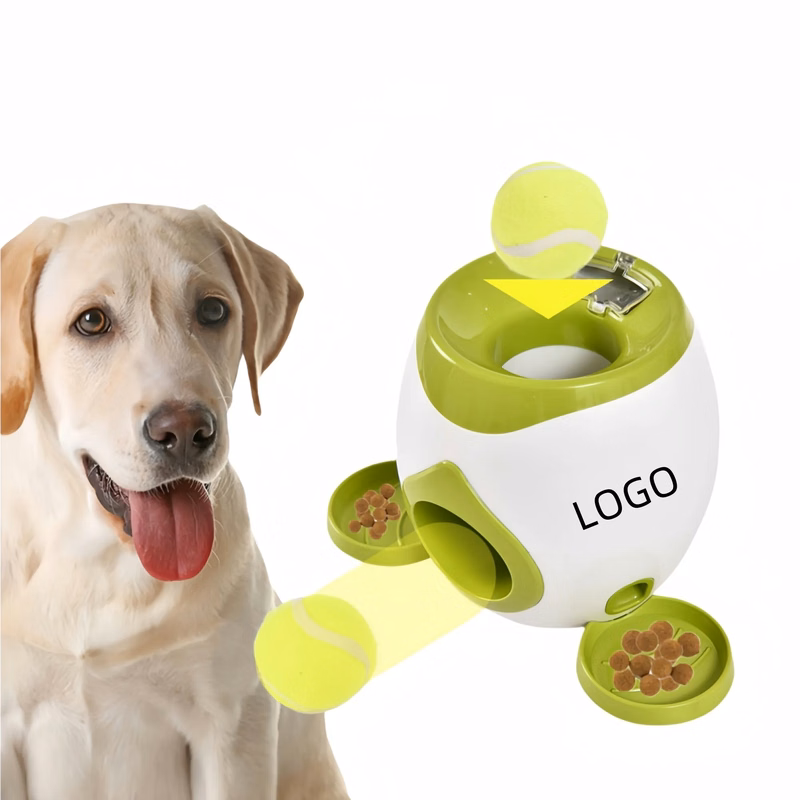 Pet Dog Tennis Leaky Food Trainer Reward Machine