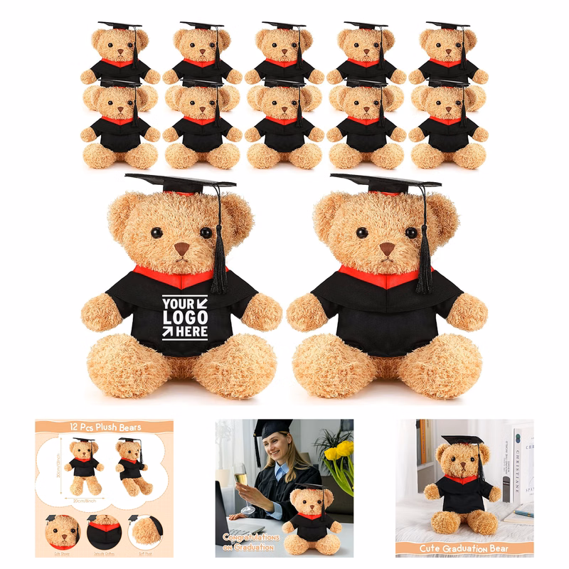 Graduation Plush Stuffed Toy Bear