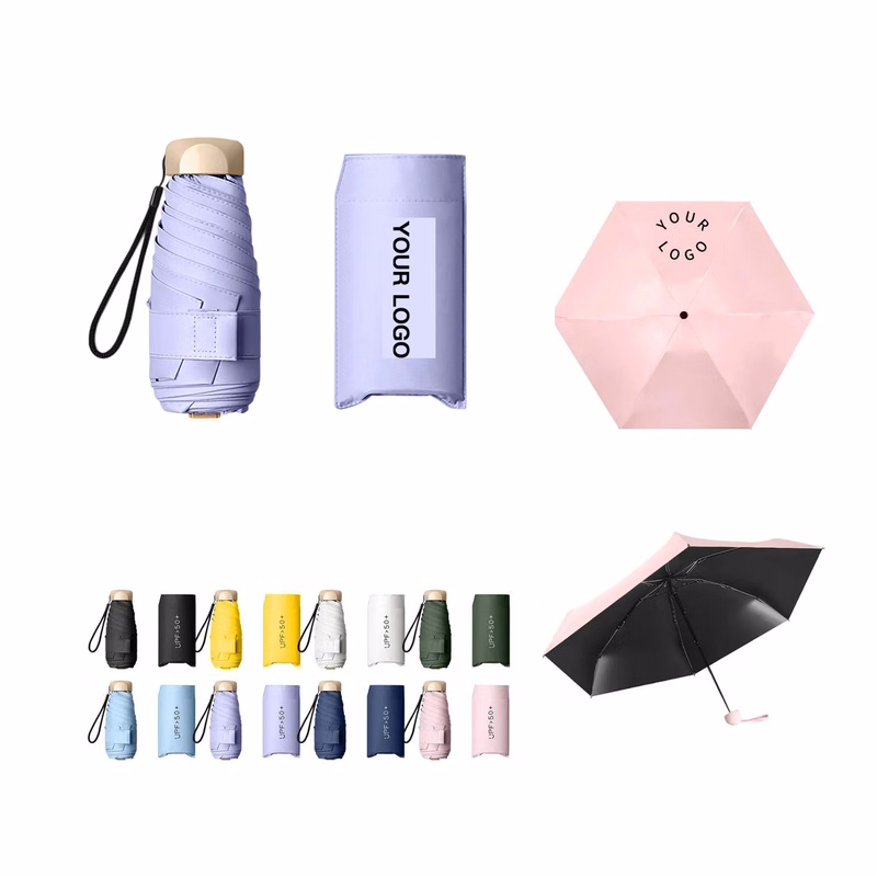 Impact Cloth Pocket Umbrella with Foldable Compact Design