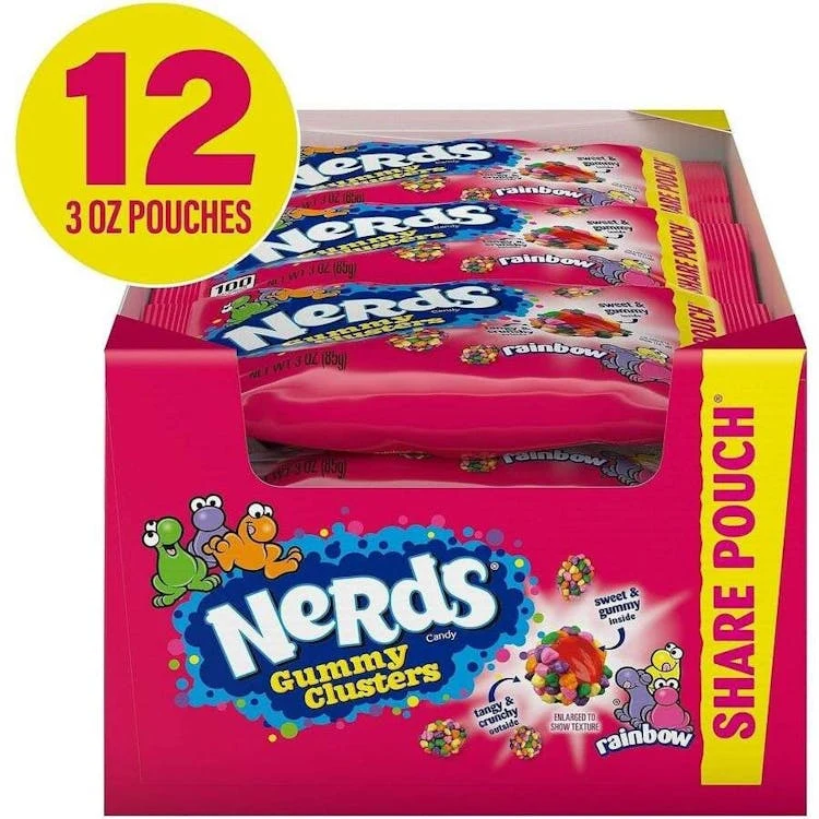Nerds Gummy Clusters - Rainbow 12 Pack 1