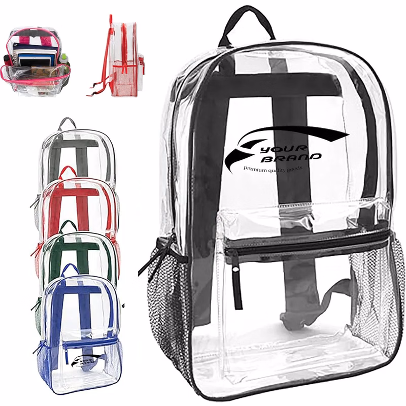 24L Stadium Approved Certified Clear Backpack