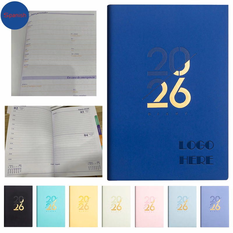 Soft Cover 2026 Spanish Productivity Planner