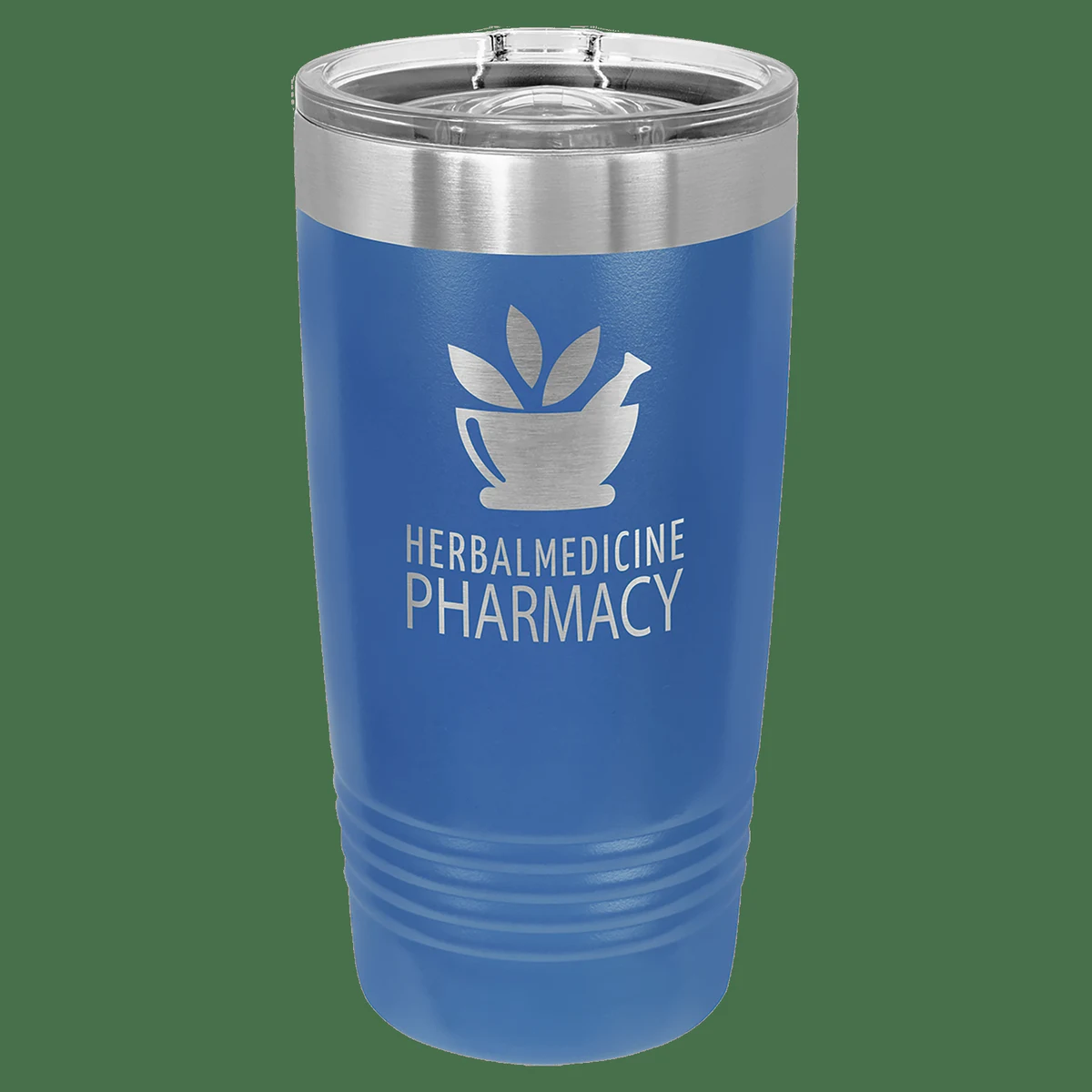 Polar Camel 20 oz. Royal Blue Insulated Ringneck Tumbler with Slider Lid 1