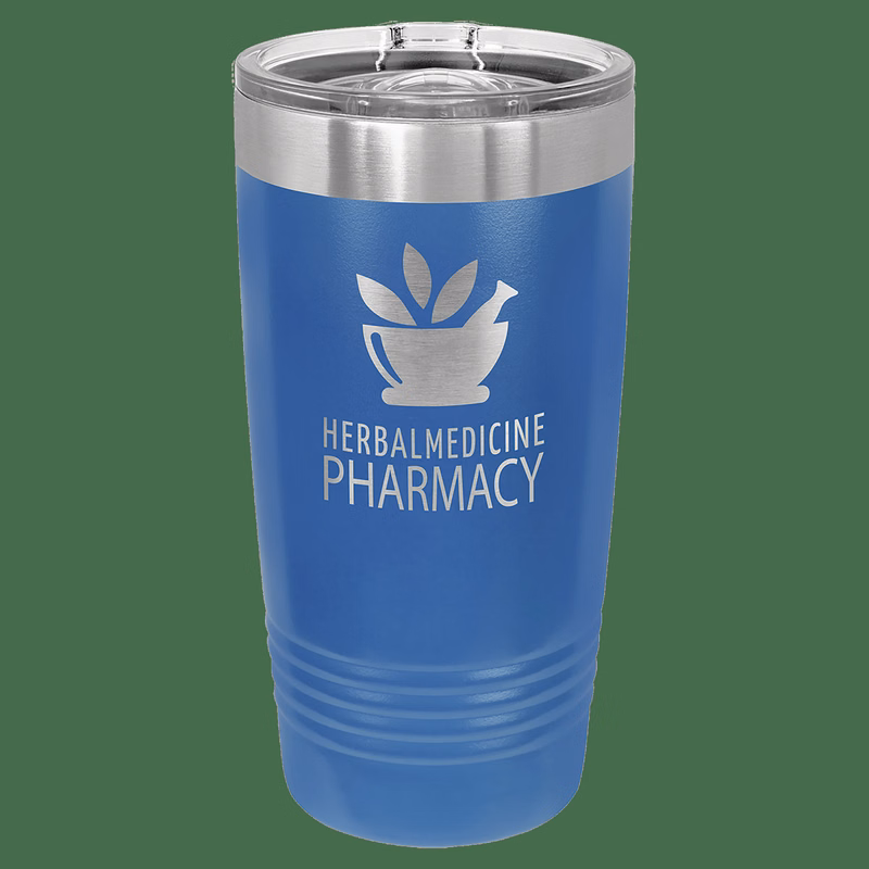 Polar Camel 20 oz. Royal Blue Insulated Ringneck Tumbler with Slider Lid