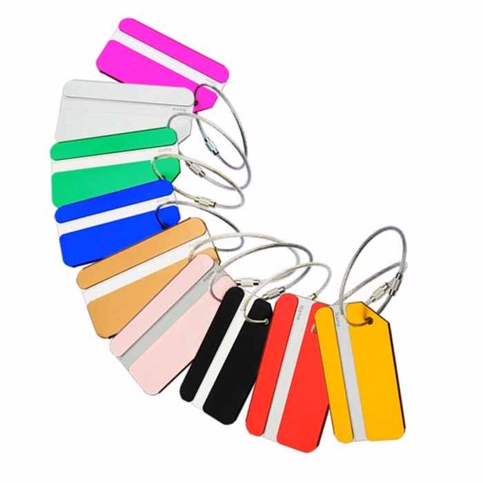 Aluminum Luggage Tag