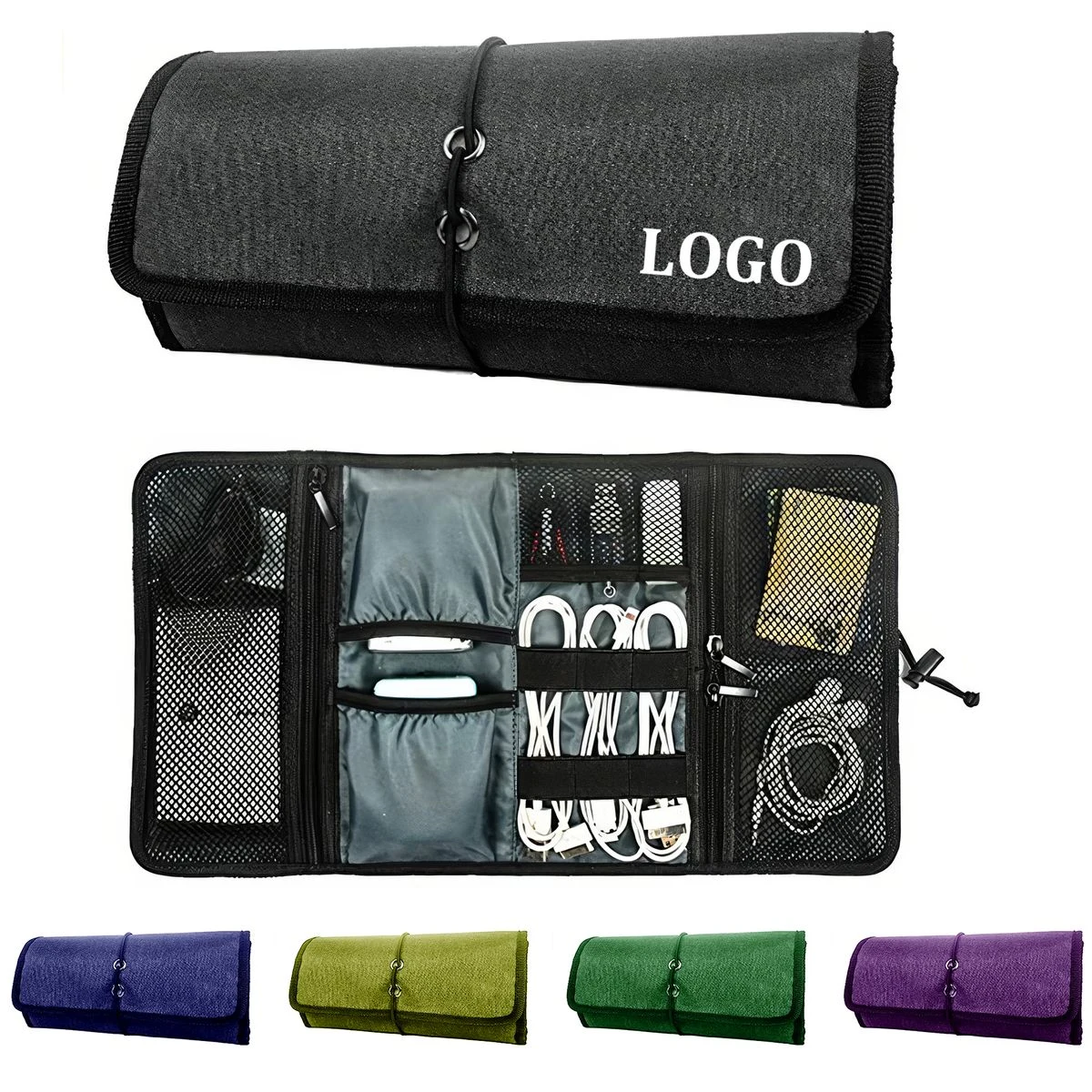 Electronic Organizer Cord Pouch 1