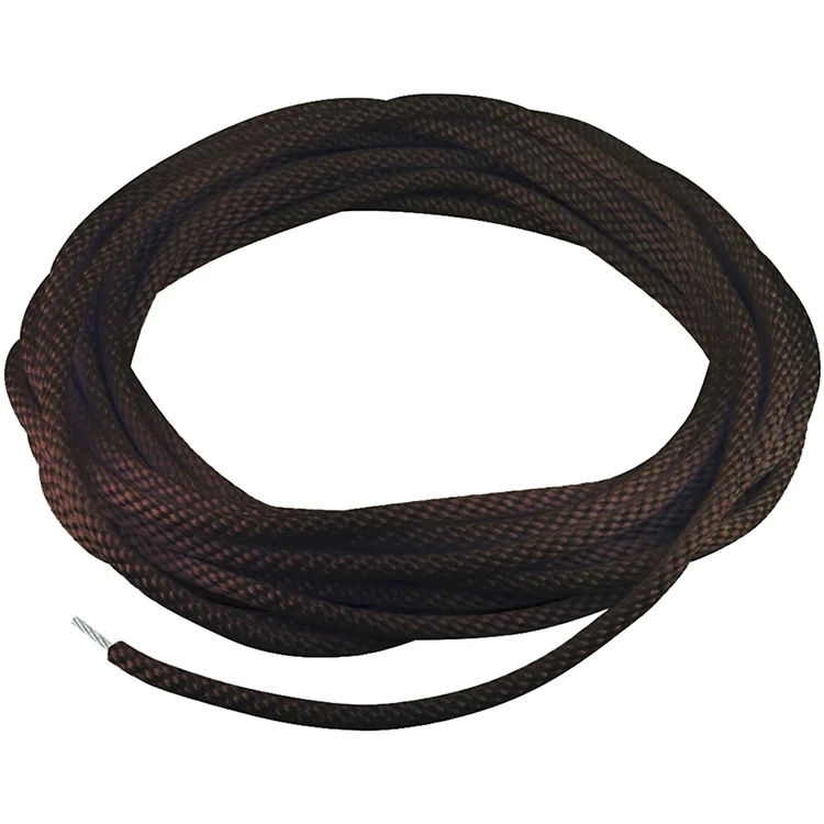 Halyard Rope - Wire Center - 1/4" Bronze 1