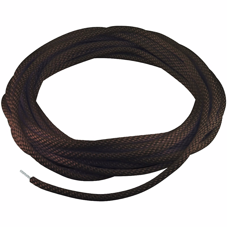 Halyard Rope - Wire Center - 1/4" Bronze