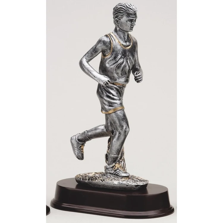 11" Tall Male Runner Figure Award 1