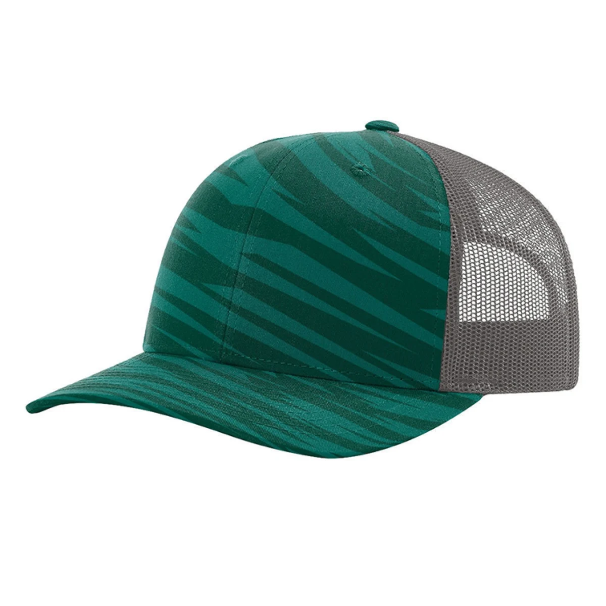 Sublimation 6 Panel Mesh Back Cap - High, Medium, Or Low Crown 1