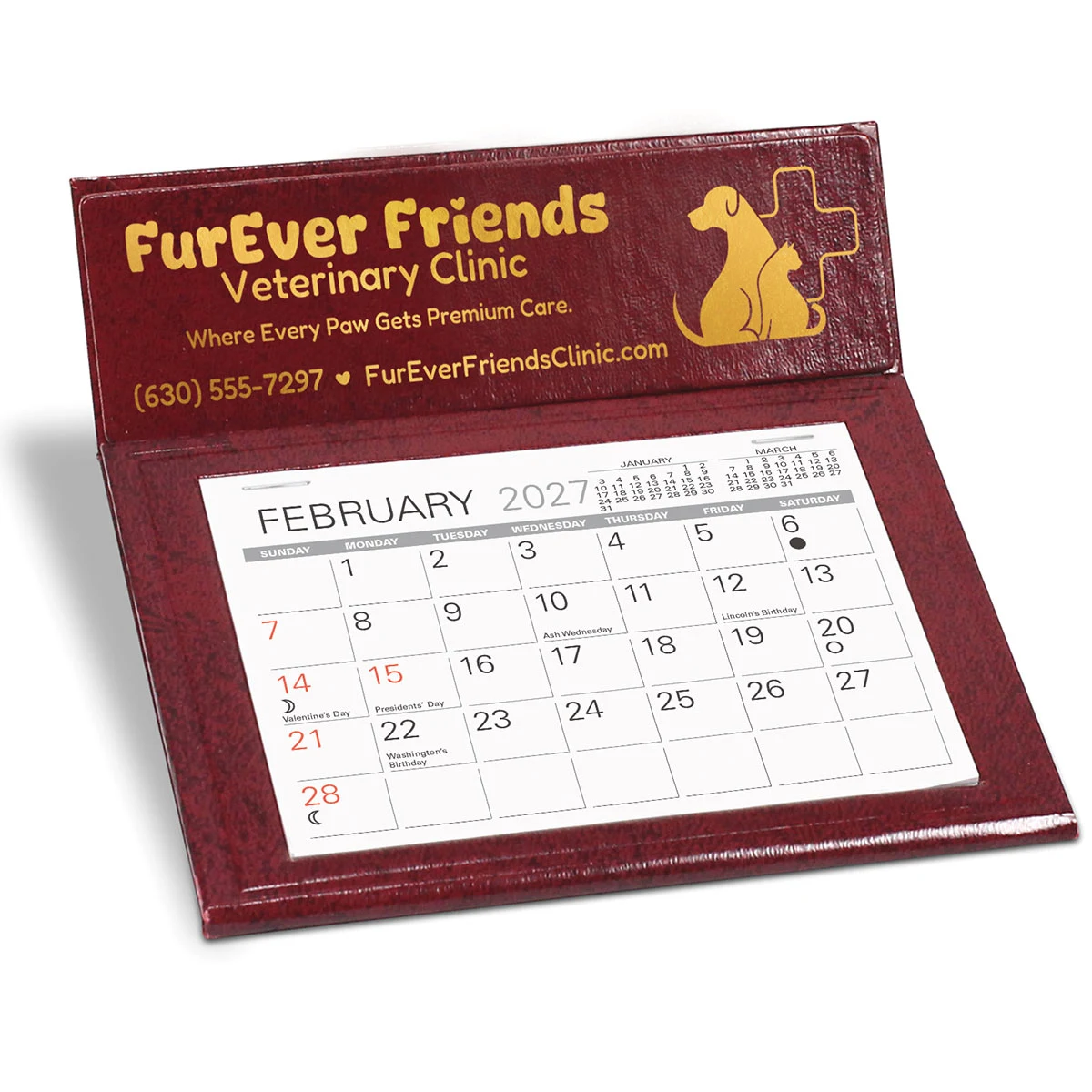 Genoa Desk Calendar 1