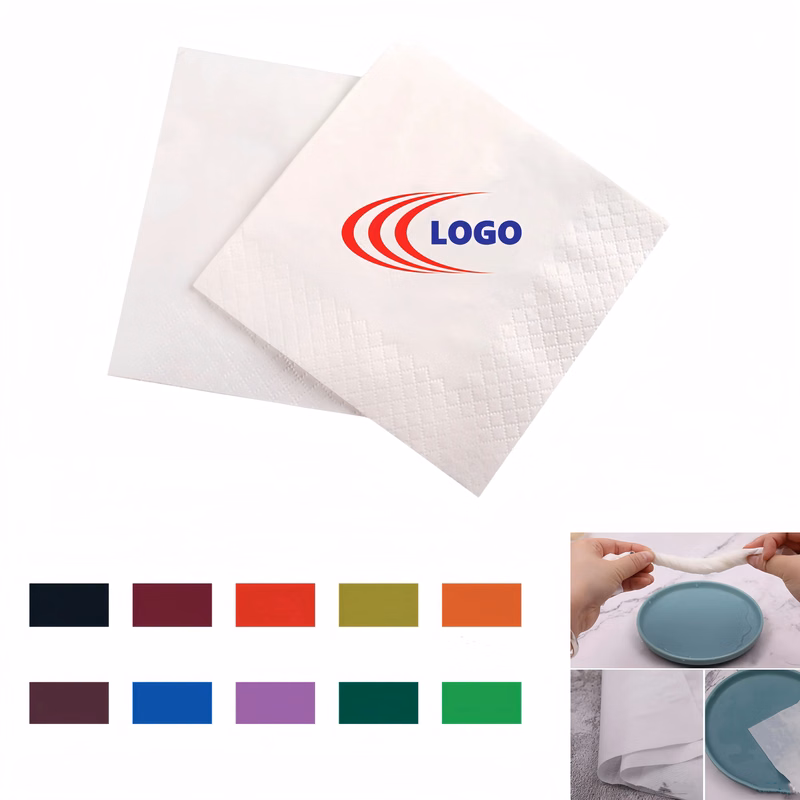 2 Layers Of White Restaurant Paper