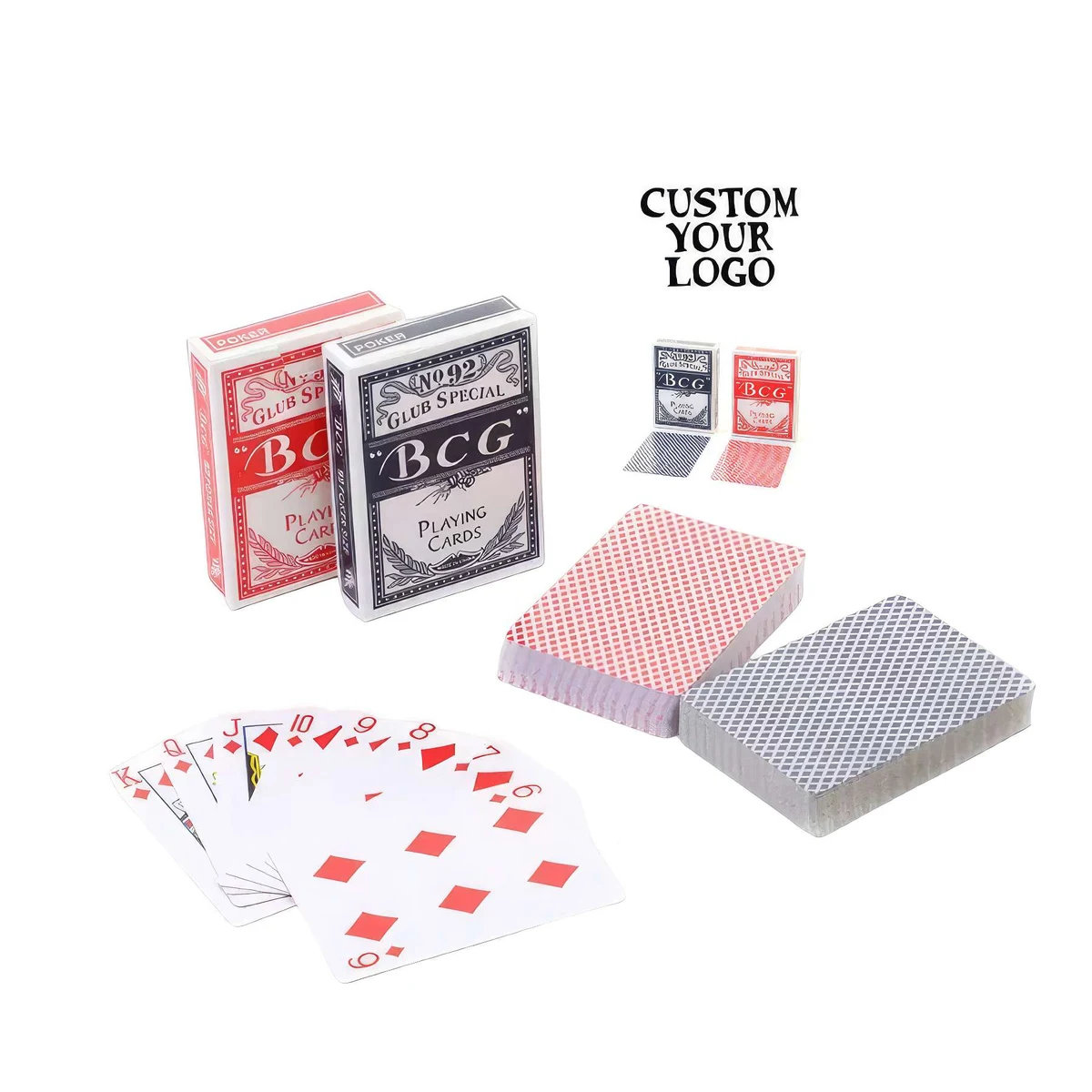 Customizable Paper Poker Playing Cards 1