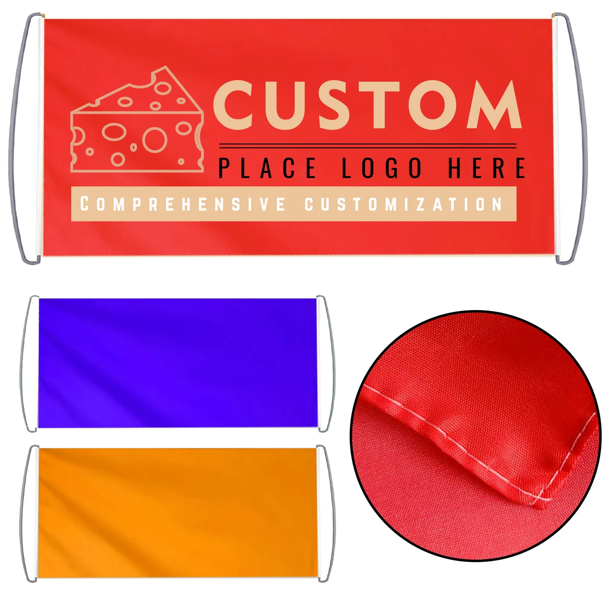 Lightweight Custom Hand Flags 1