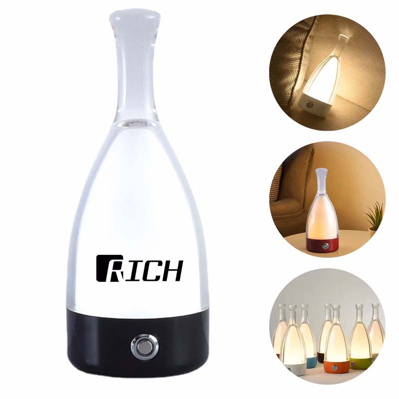 Rechargeable Acryli Clear Wine Bottle Night Light