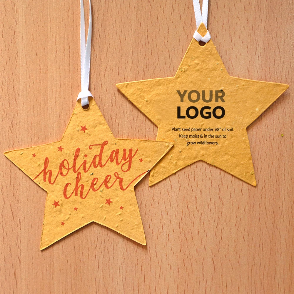 Marigold Cheer Plantable Star Ornaments 1