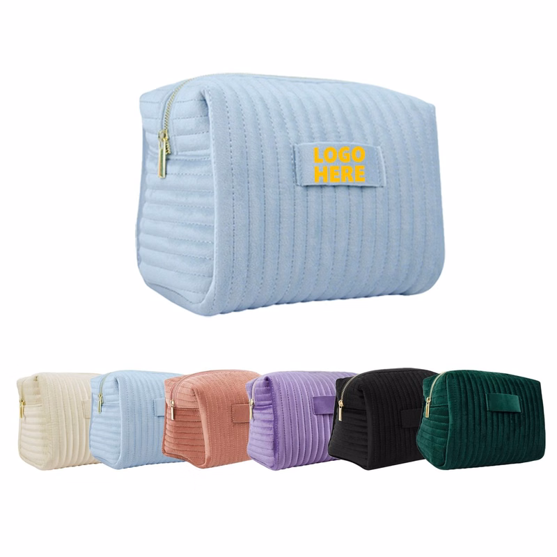 Velvet Travel Cosmetic Bag