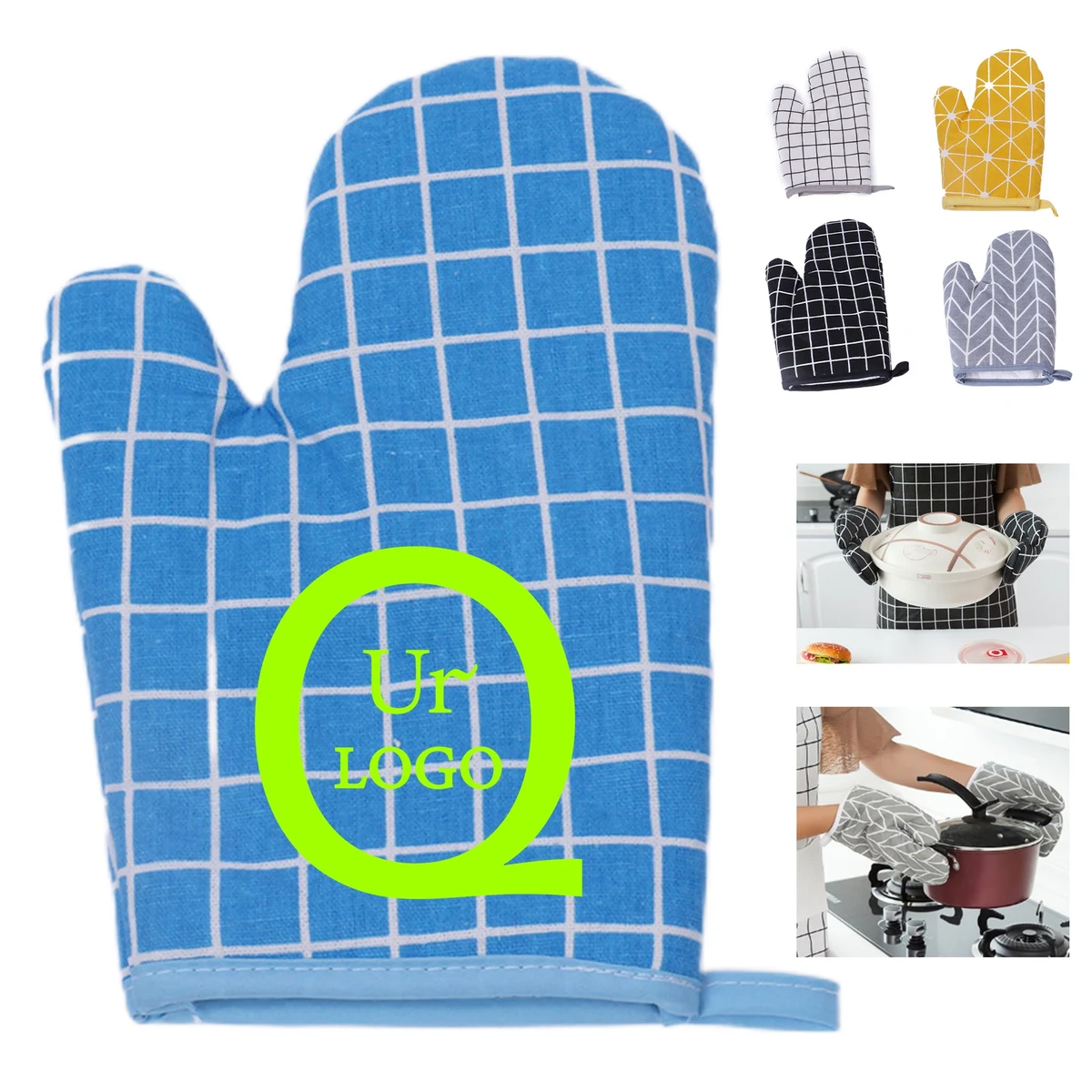 Household Anti-Hot Hand Baking Gloves 1