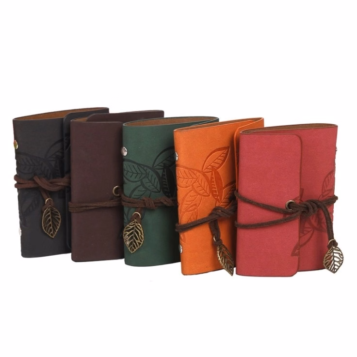 Retro Leather Business Card Holder Package