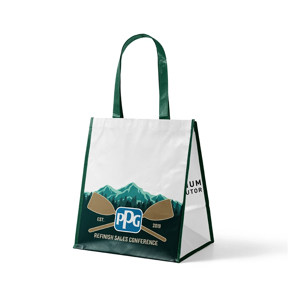 Woven Full Color Grocery Bag 1
