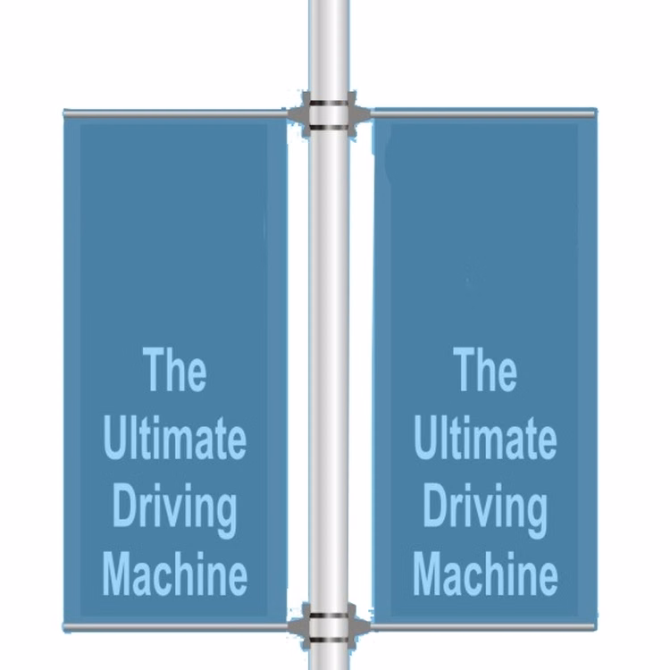 Double Sided Pole Bracket