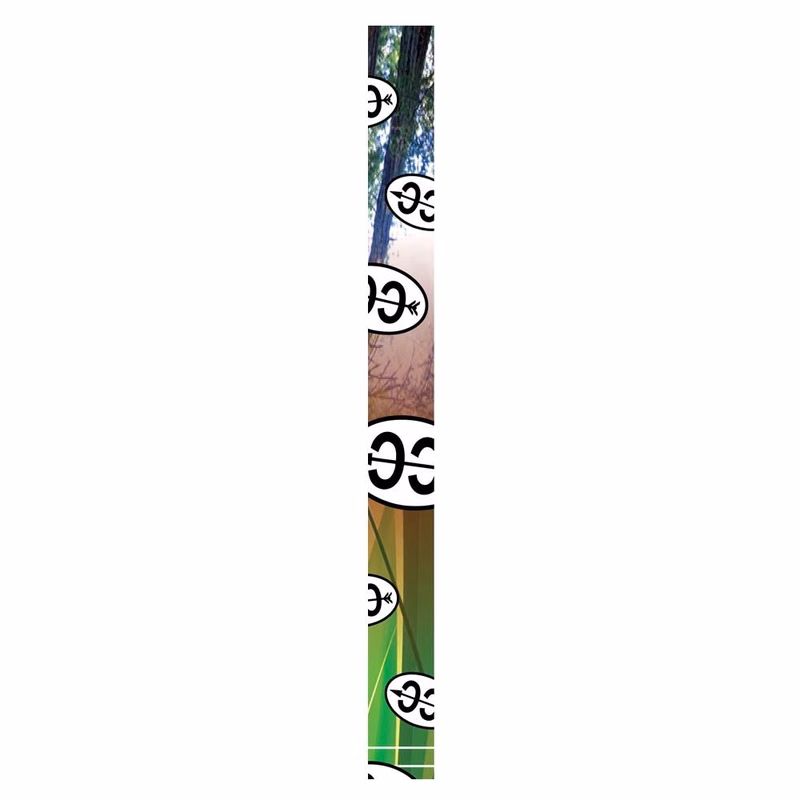 7/8" Stock CROSS COUNTRY Poly-Satin Sublimated Neck Ribbon