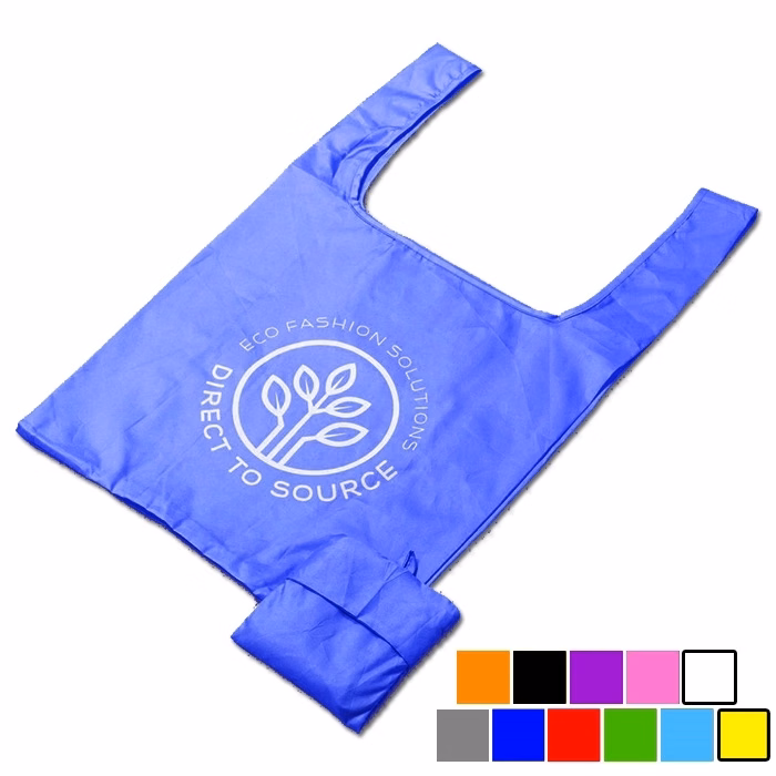 RPET Folding Shopper Tote Bag