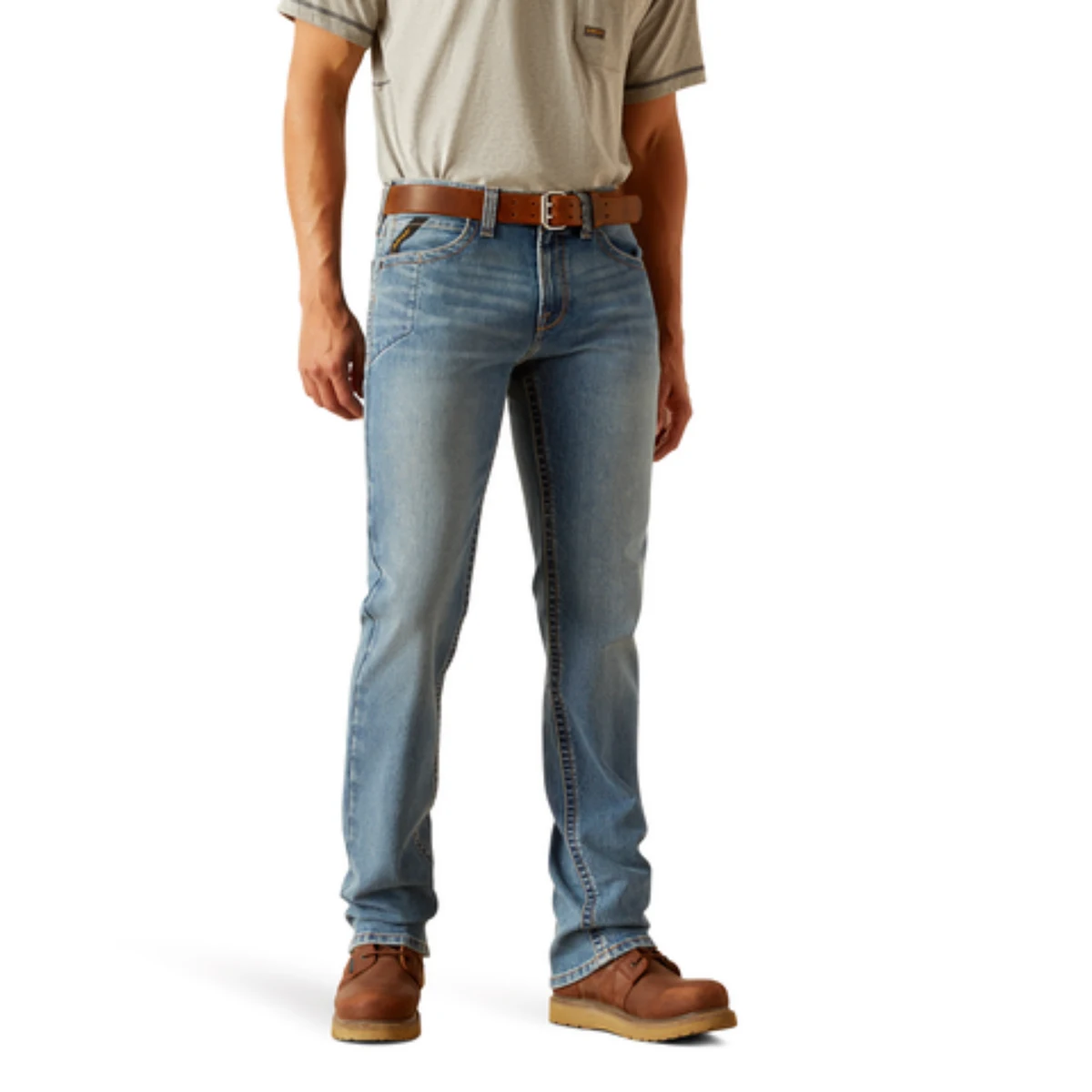 Ariat Rebar M7 Slim Rail DuraStretch Straight Leg Jeans 1