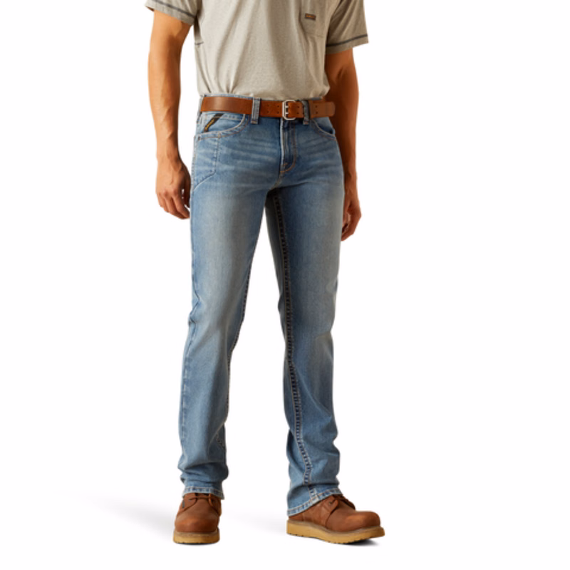 Ariat Rebar M7 Slim Rail DuraStretch Straight Leg Jeans