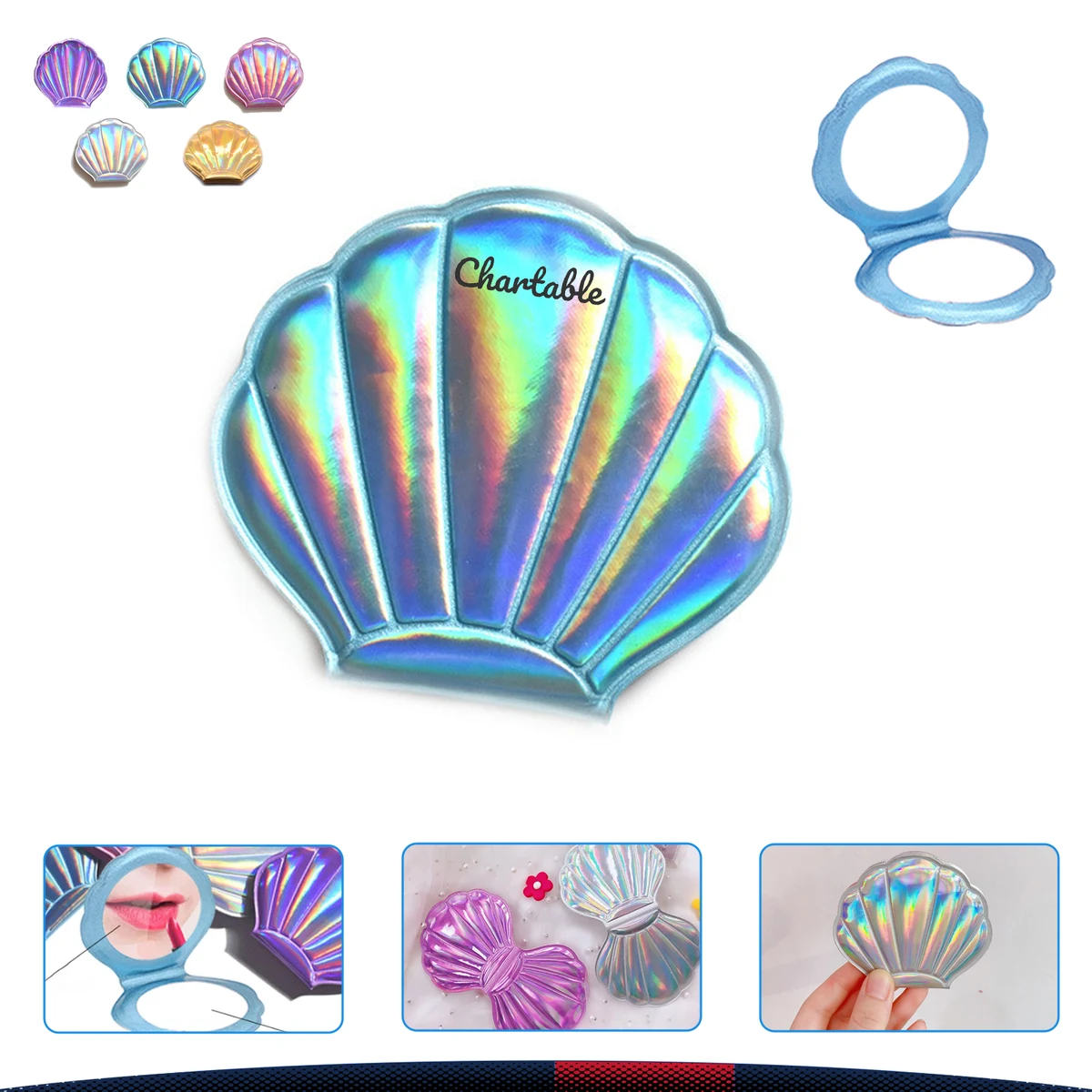 Seashell Foldable Mirror 1