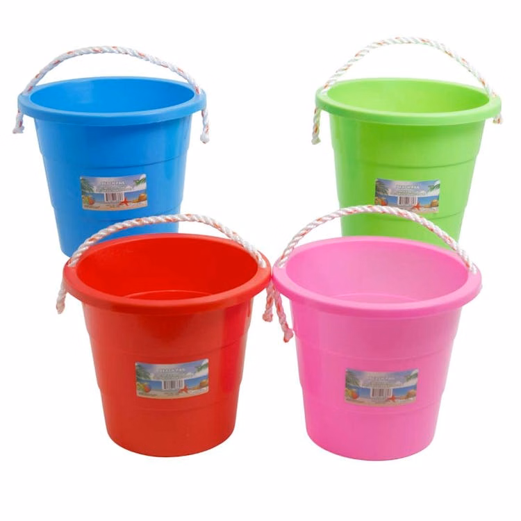 Plastic Beach Pail - Assorted