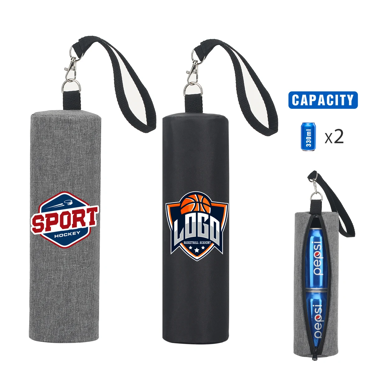 Portable 2 Can Golf Cooler Bag 1
