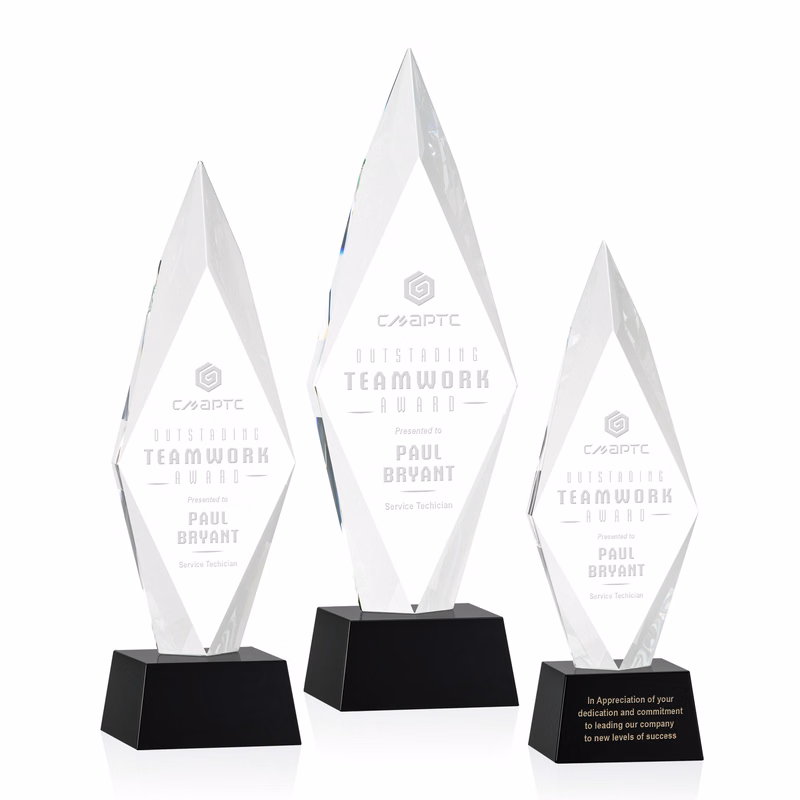 Manilow Award on Robson Base - Black