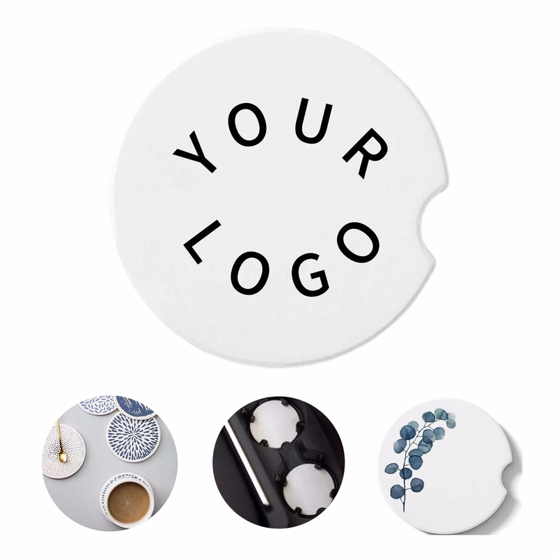 Durable Ceramic Coaster for Vehicle Use
