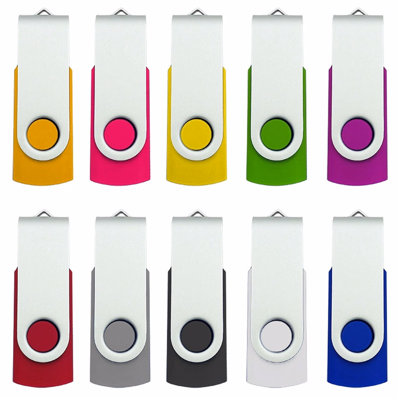 2GB USB Flash Memory Rotate Stick Drive