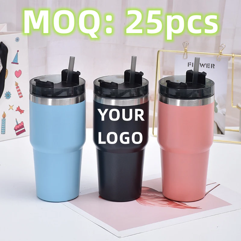 20 Oz. Tumbler with Straw 1