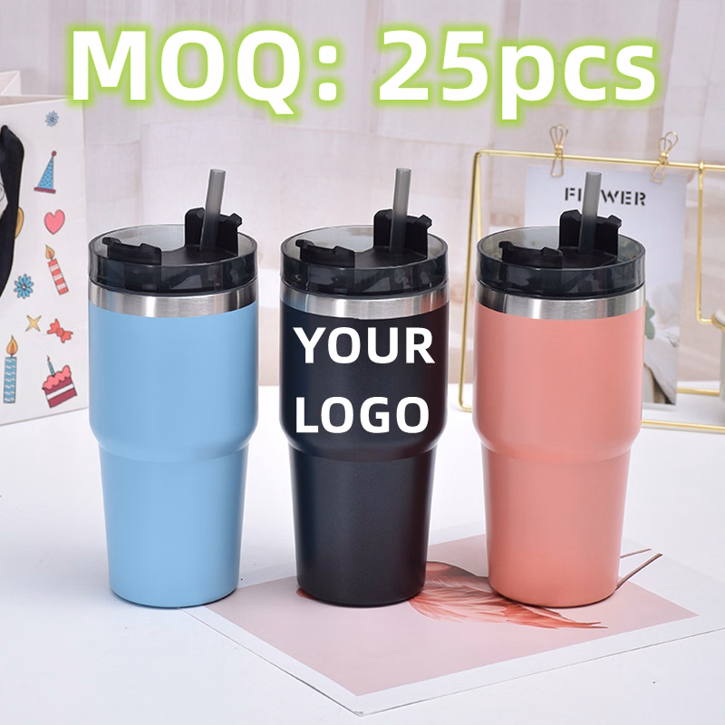 20 Oz. Tumbler with Straw