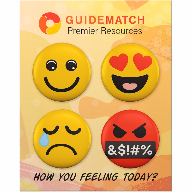 4-Pack Button Collage Card