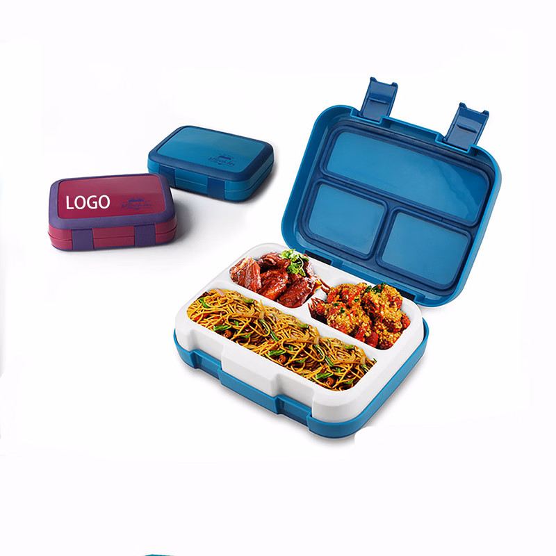 Reusable 3-Compartment Containers for Meal Prepping