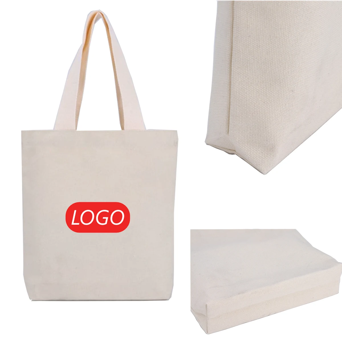 Cotton Tote Bag, custom tote bag with logo imprint 1