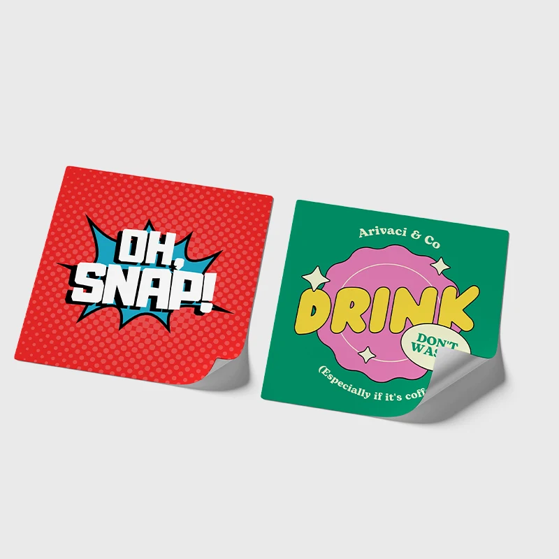 Square Stickers 6x6 1