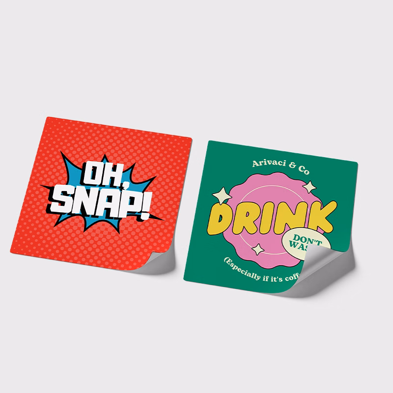 Square Stickers 6x6