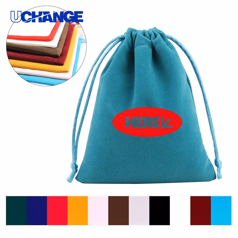 Velvet Drawstring Pouch Organizer