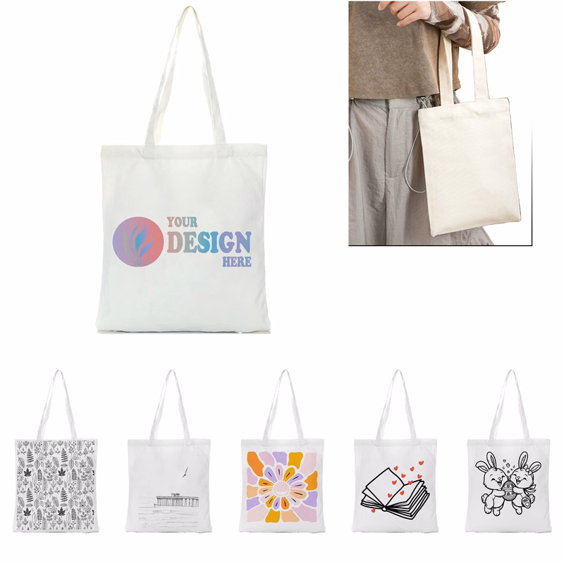 Full Color Canvas Tote Bag