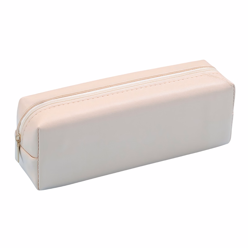 Large Capacity PU Leather Pencil Case